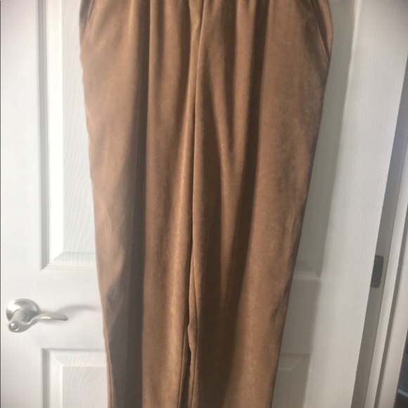 Traditions Suede like pants - Picture 2 of 5